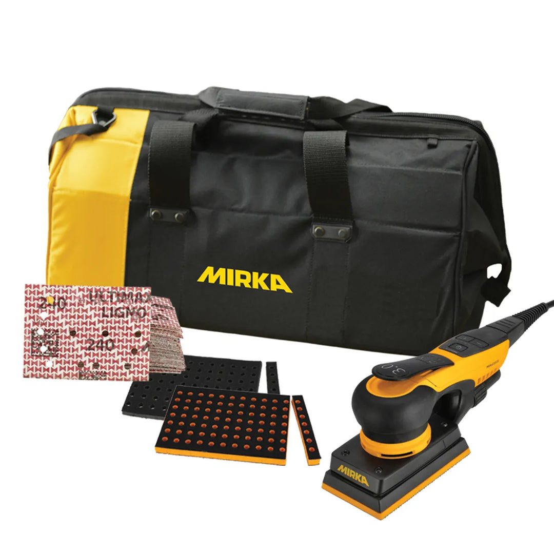 Mirka DEOS 343XCV Ligno Groove Int Toolbag Bundle
